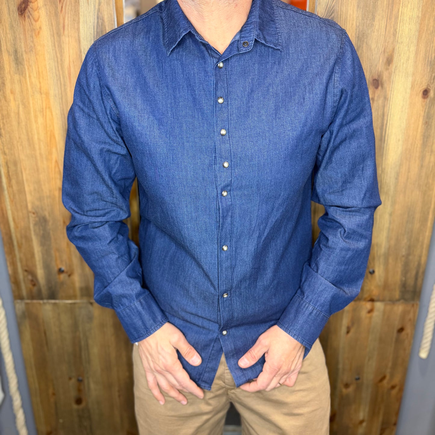 Camicia Valencia denim