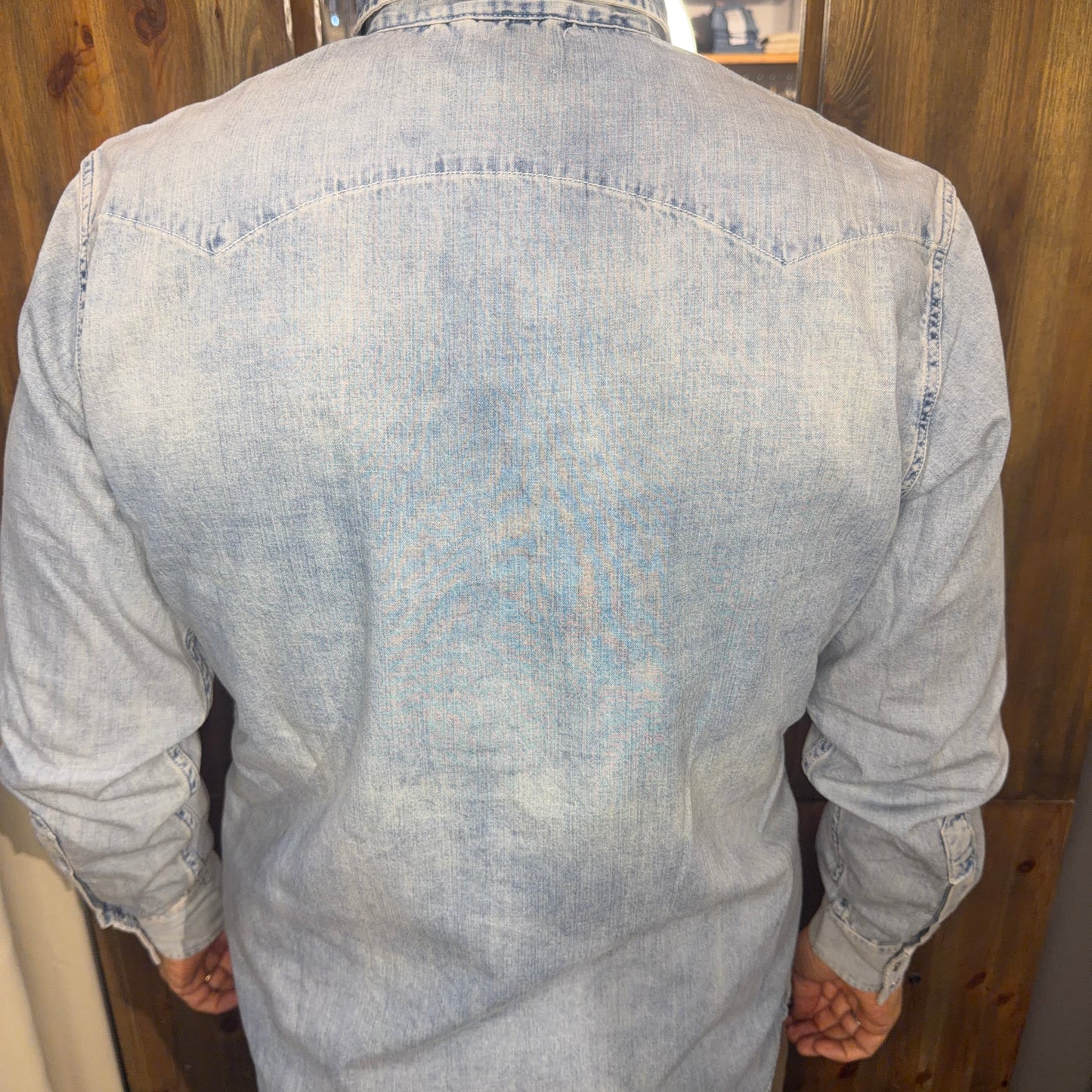 Camicia replay stone whased