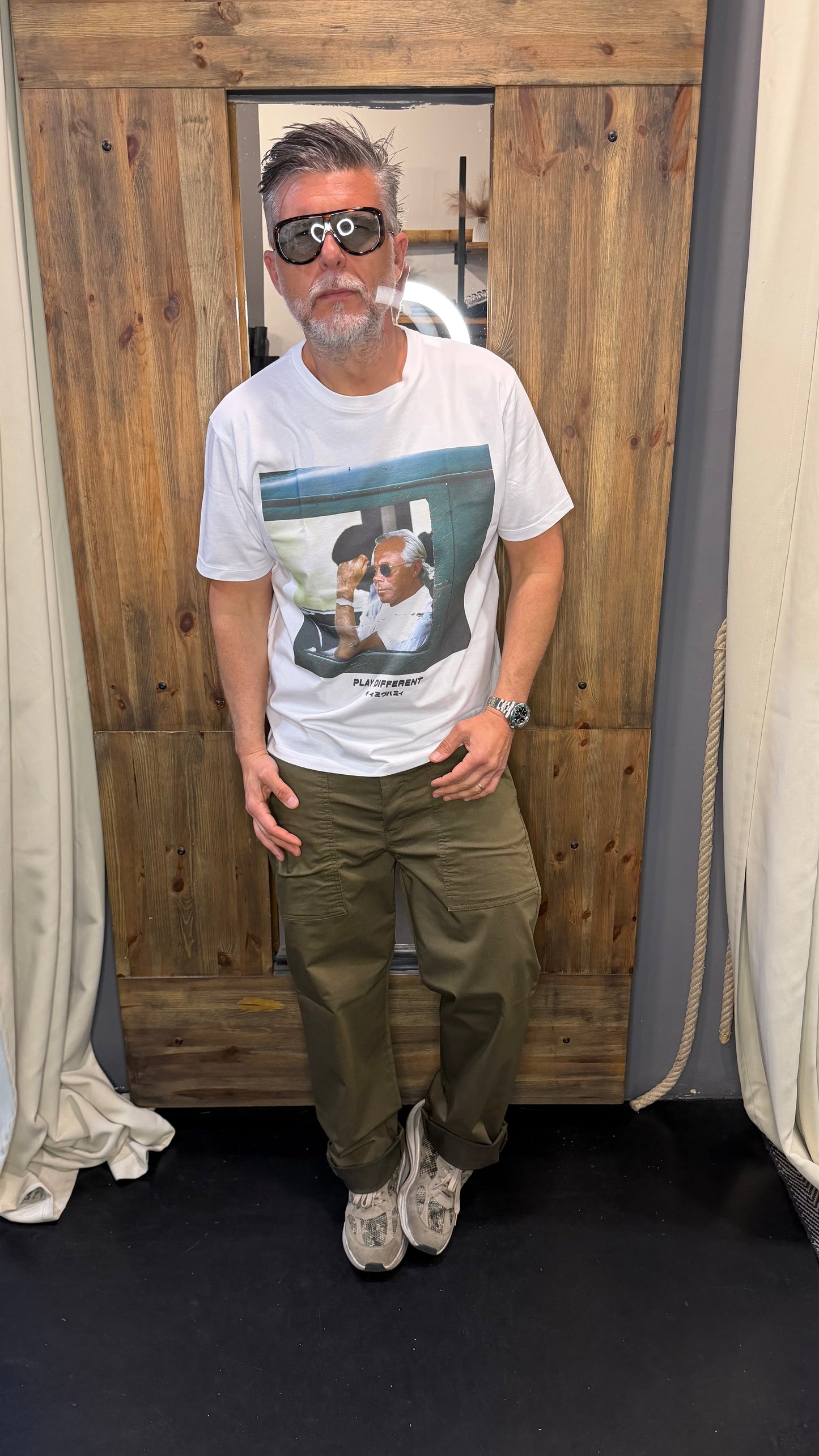 Pantalone replay fatigue verde