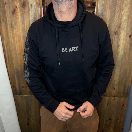 Felpa BEART giglio nera