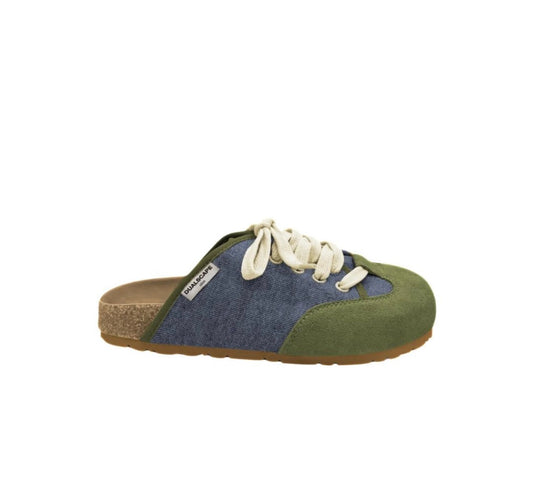 Sabot Dualscape verde e blu