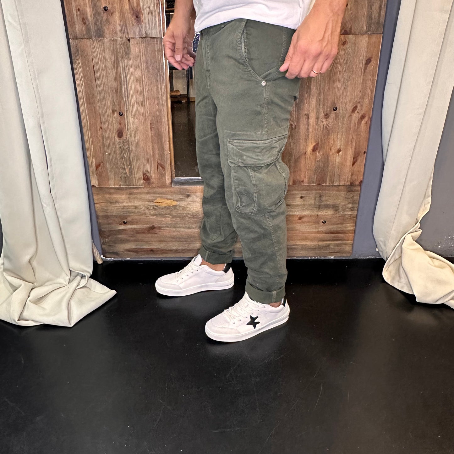 Pantalone cargo block eleven