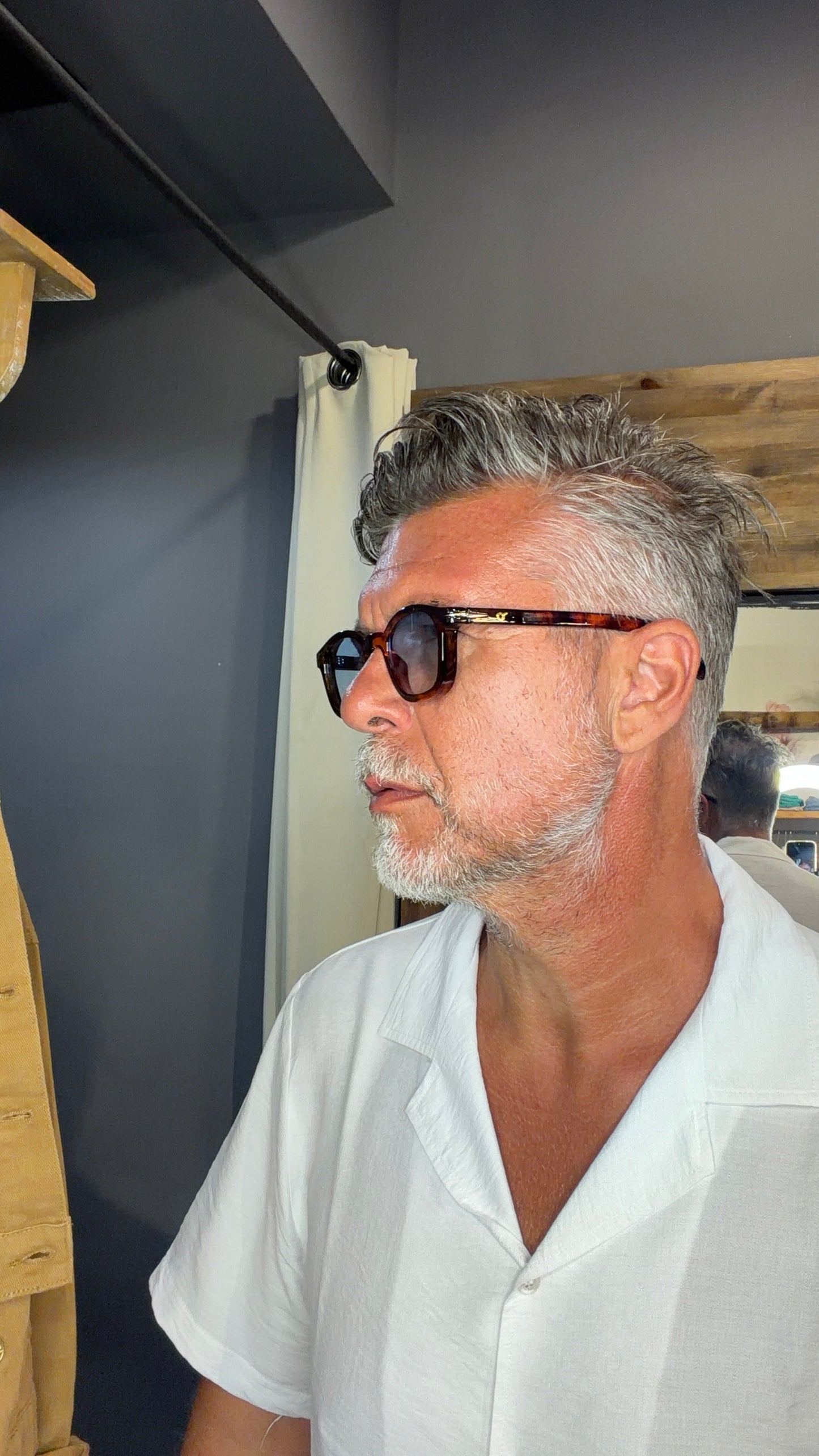 Occhiali Osunglasses Capri havana blu
