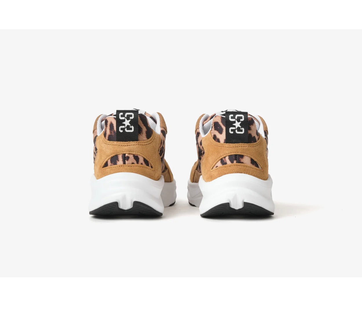 SNEAKERS RUN STAR IN NYLON LEOPARDATO CON DETTAGLI IN
CROSTA TAUPE