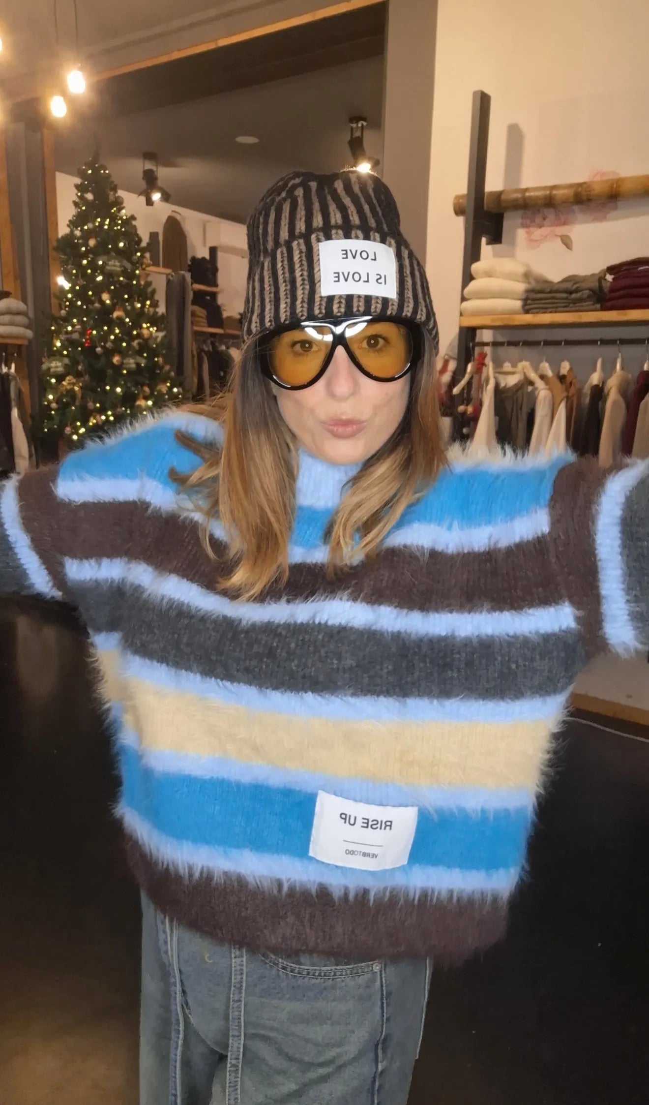 Knitwear brown Sky verb to do