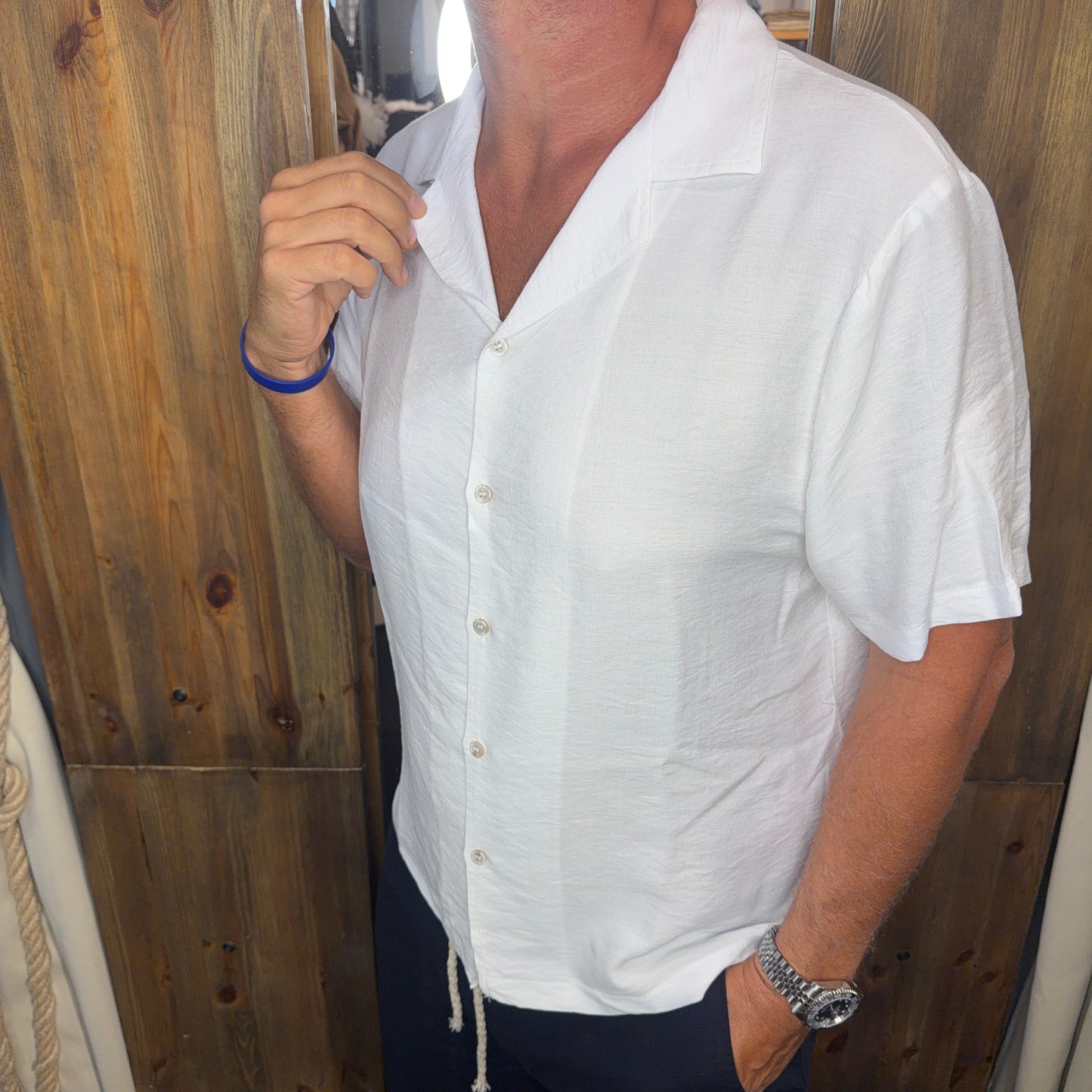 Camicia fuerte bianco