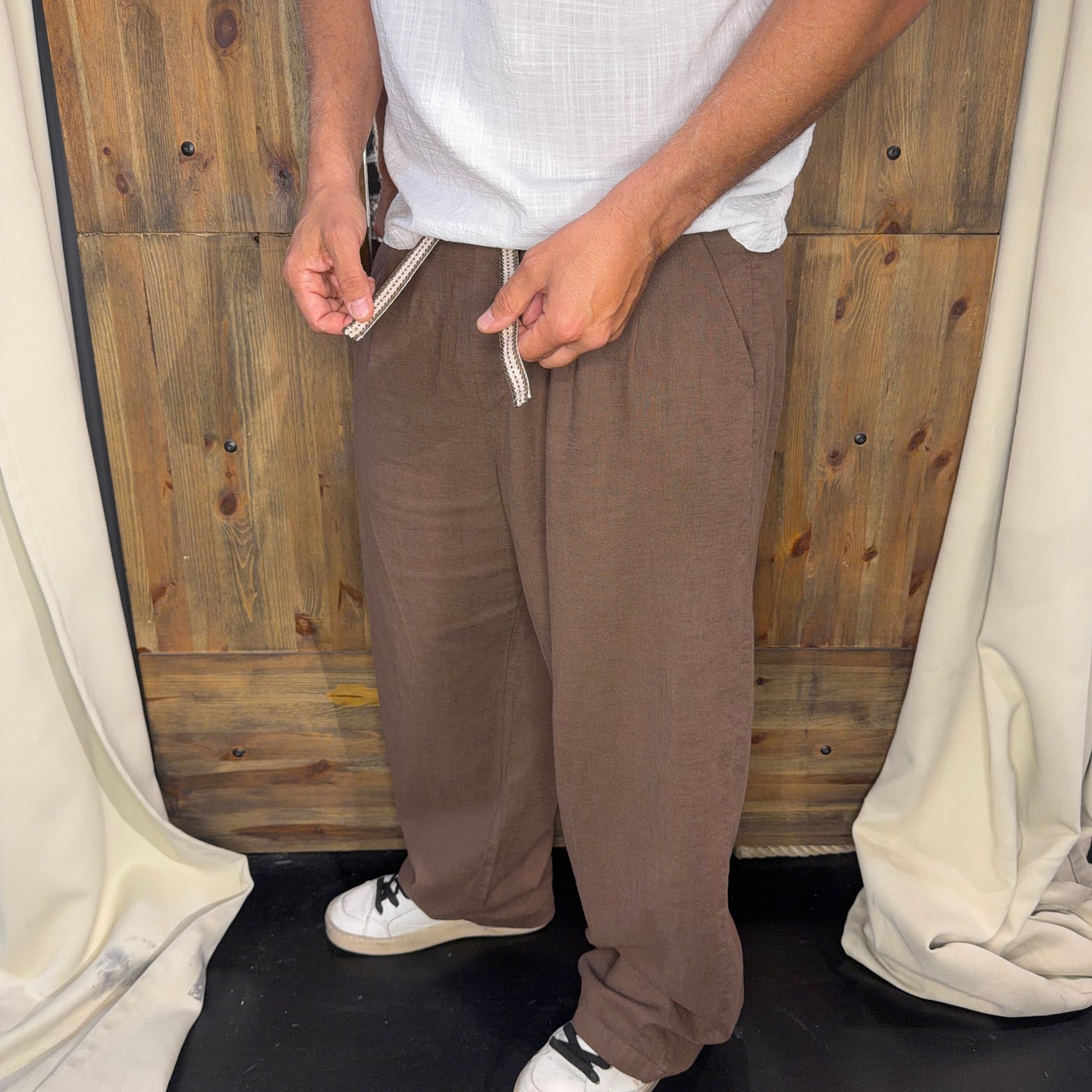 Pantalaccio lino baloon