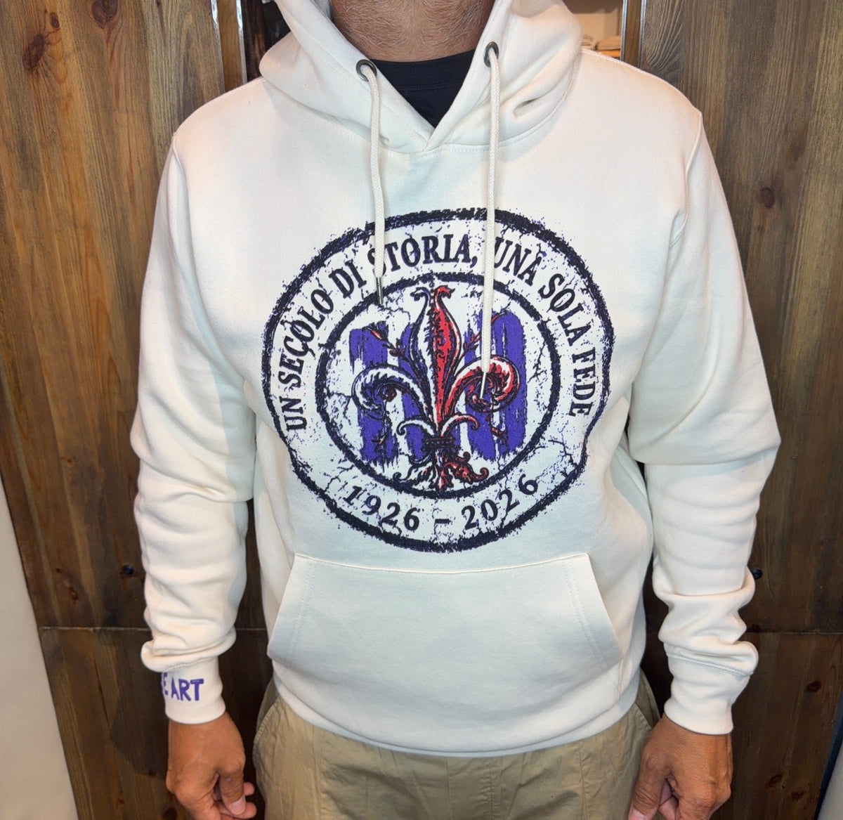 Felpa BEART centenario viola panna
