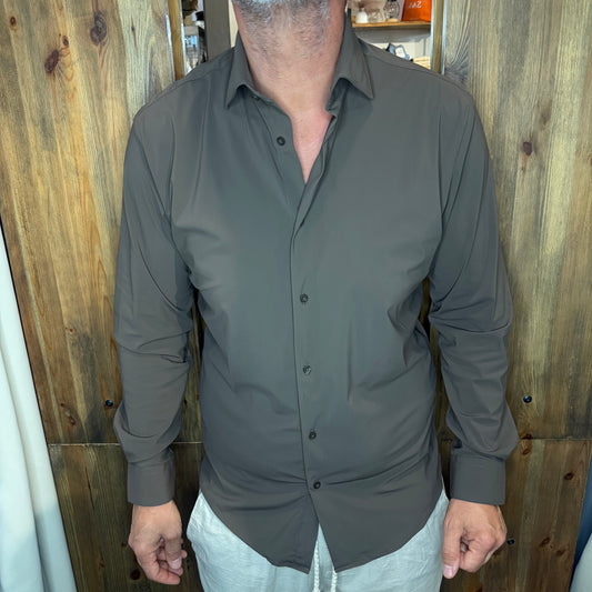 Camicia no stiro alta tensione moro