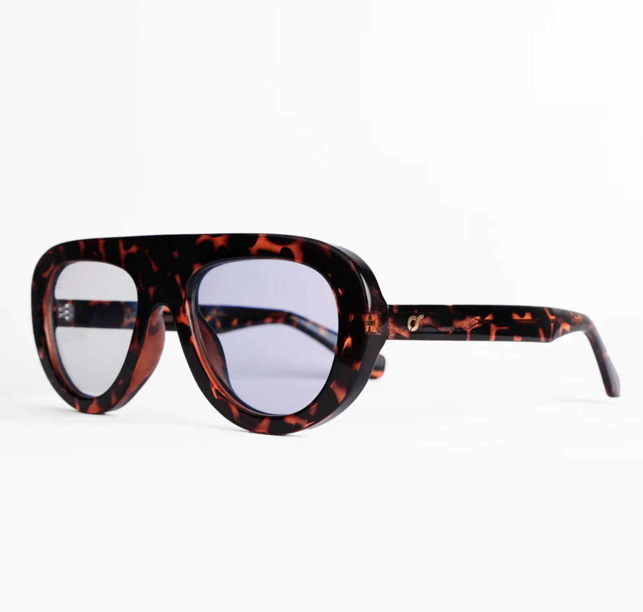 Occhiali Osunglasses lima tartarugato blu