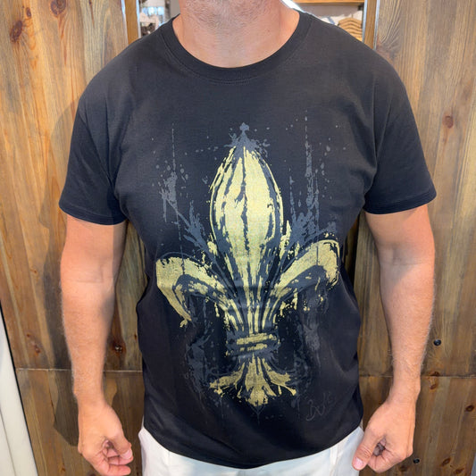 T-shirt BEART giglio oro cotone organico (190 gr)