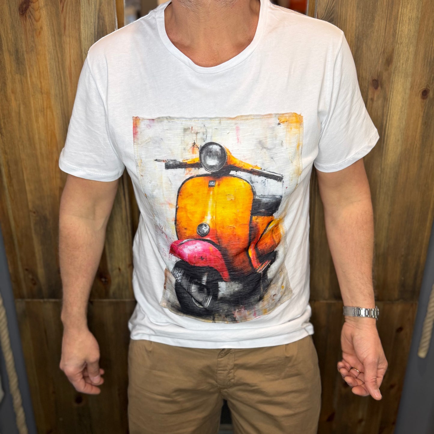 T-shirt vespa