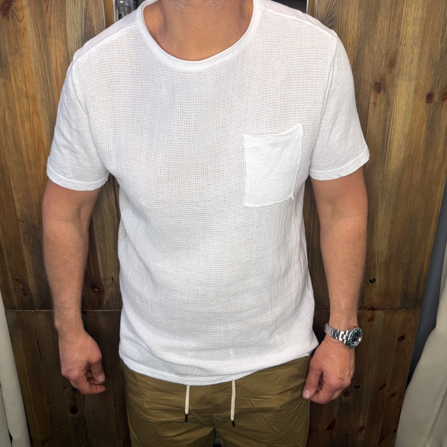 T-shirt Madrid bianca