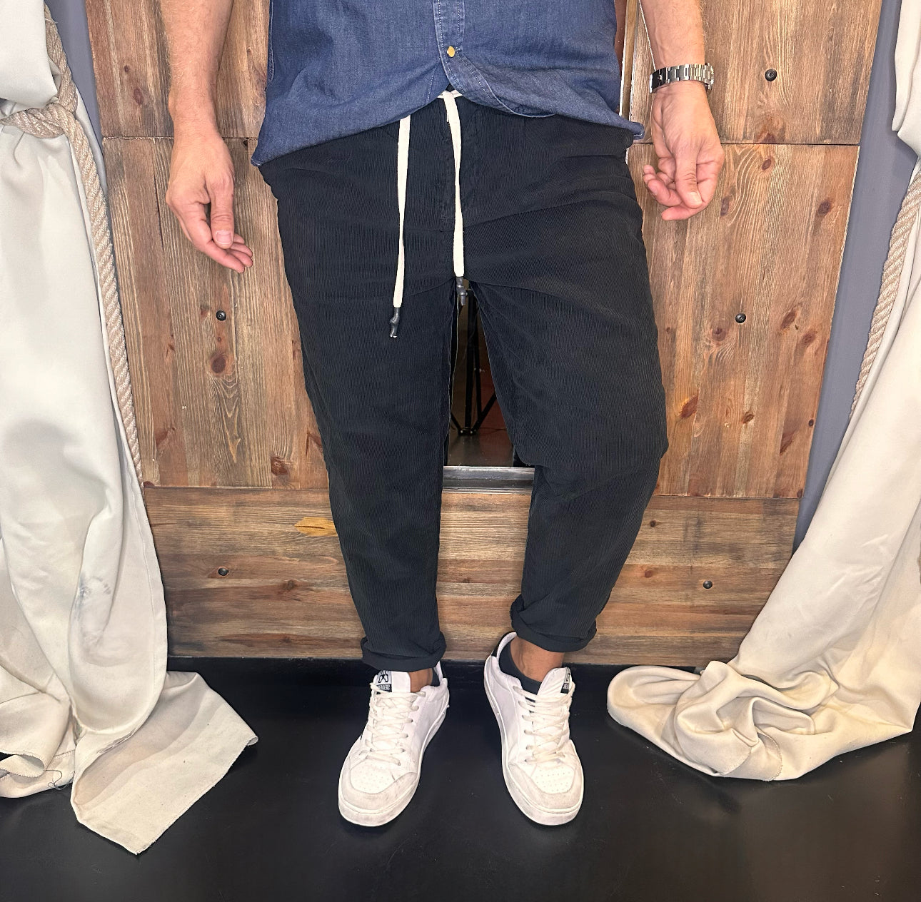 Pantalaccio velluto rocciatore block eleven