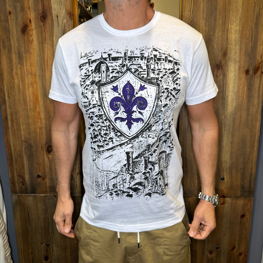 T-shirt BEART forza viola città