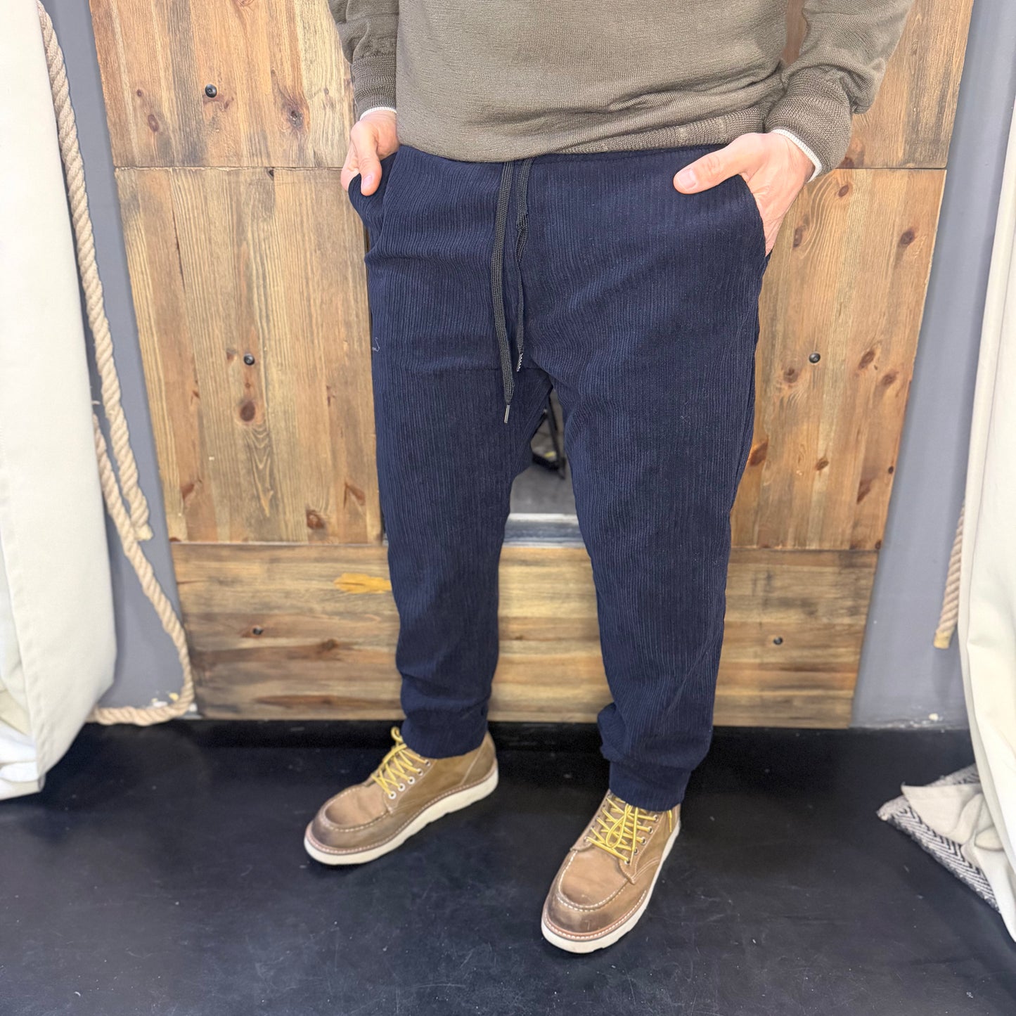 Pantalaccio velluto blu