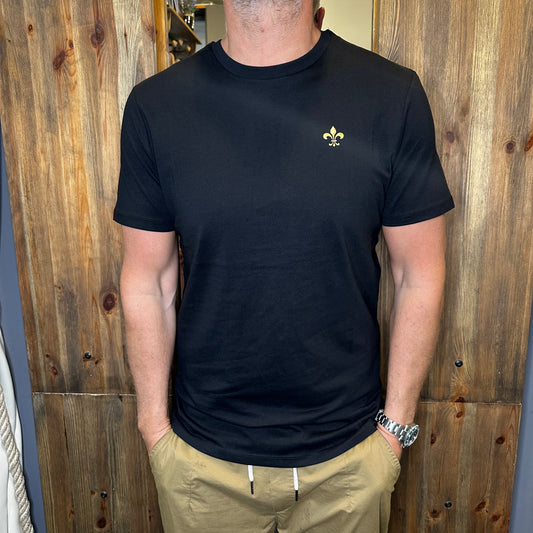 T-shirt BEART giglio nera