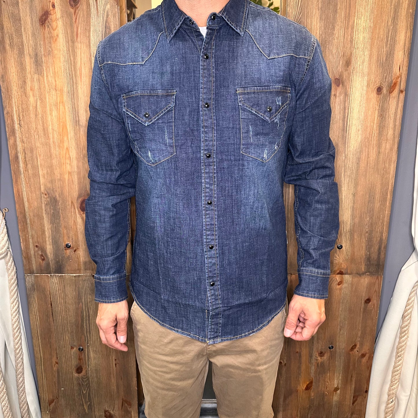 Camicia denim Berna