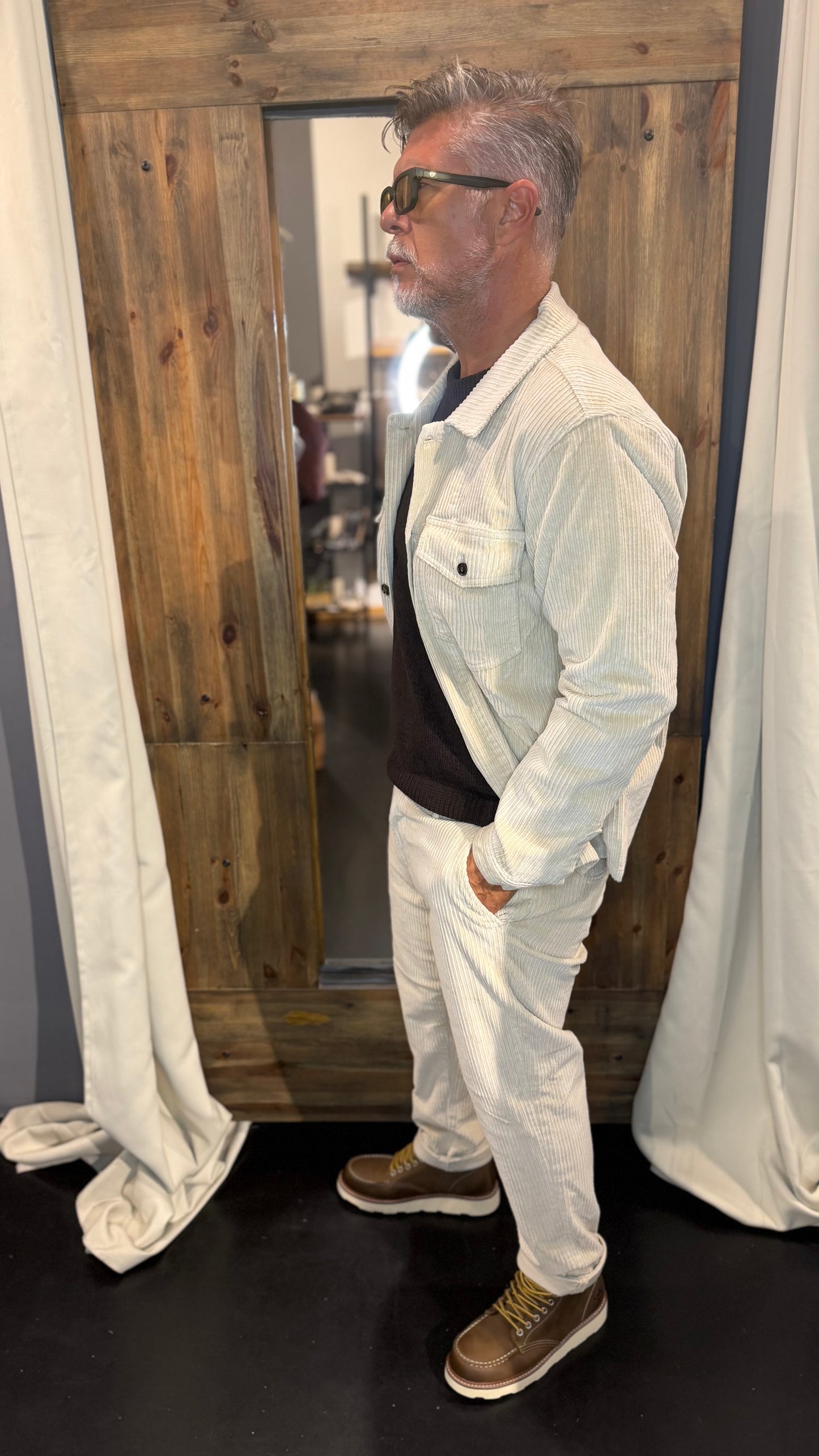 Maglia ciniglia Gianni lupo moro