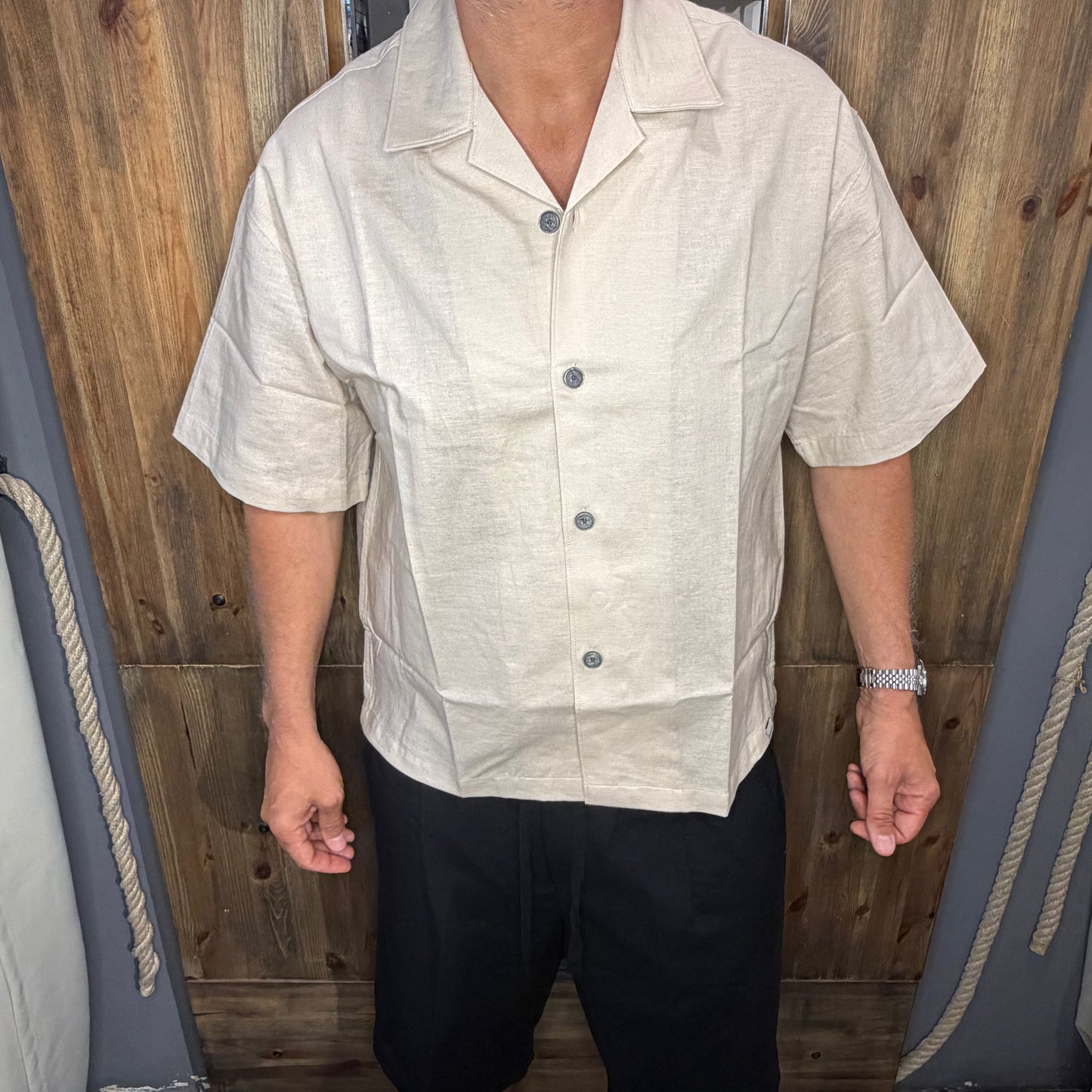 Camicia Galerie Boston sabbia