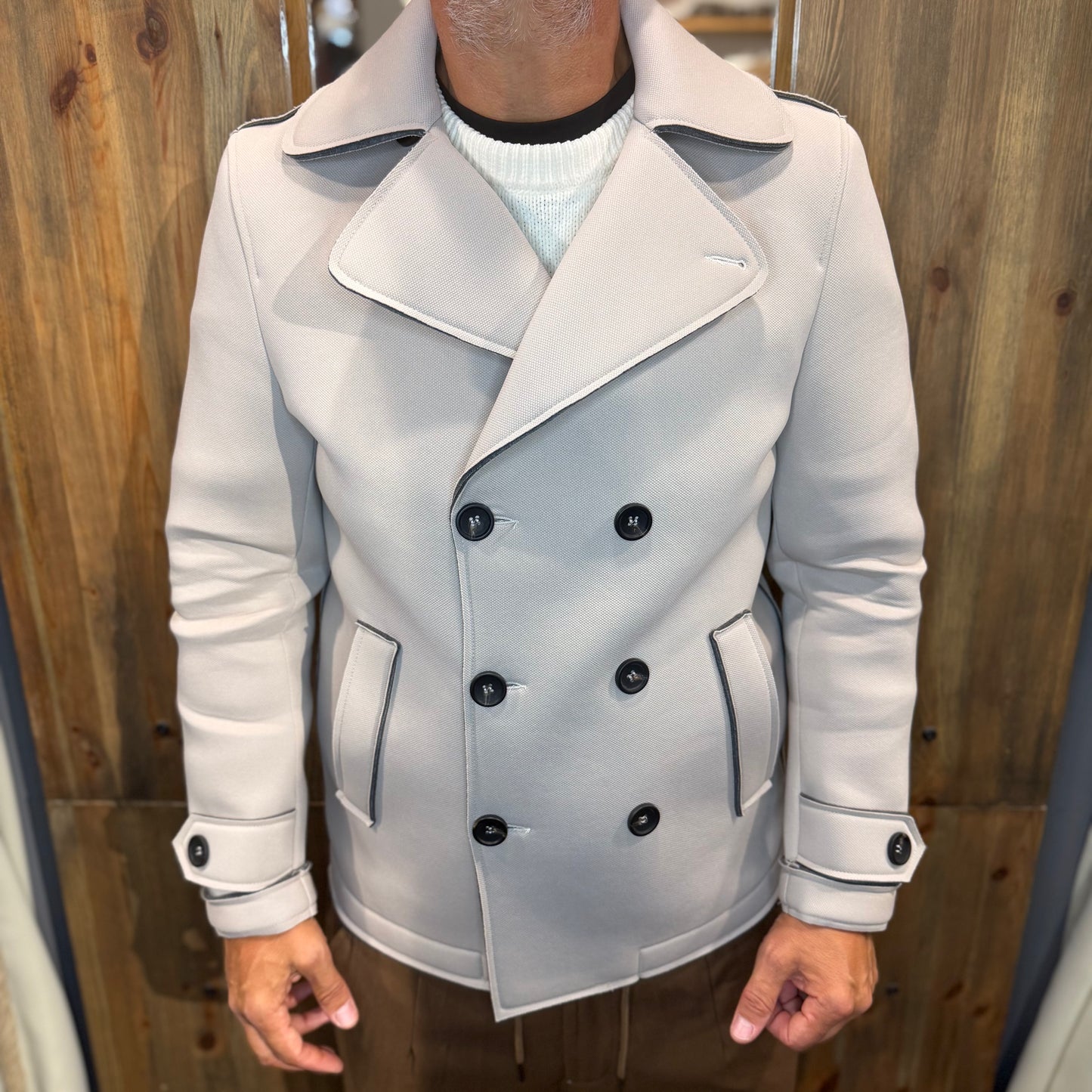 Peacoat Saint moritz panna
