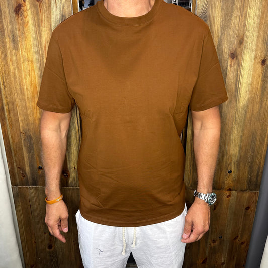 T-shirt Galerie marrone
