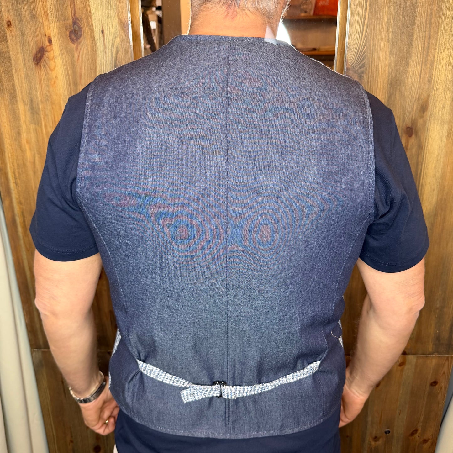 Gilet Barcellona blu