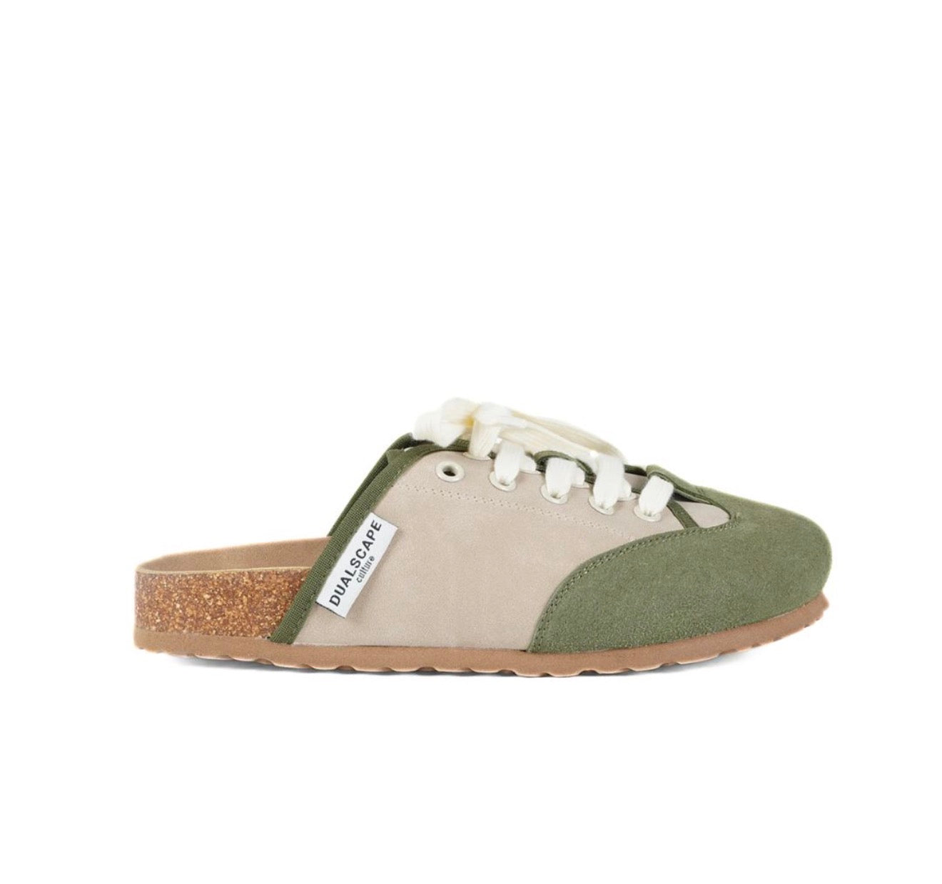 Sabot Dualscape verde e panna