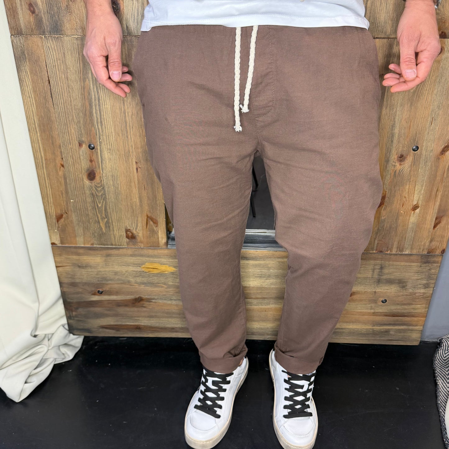 Pantalaccio lino moro