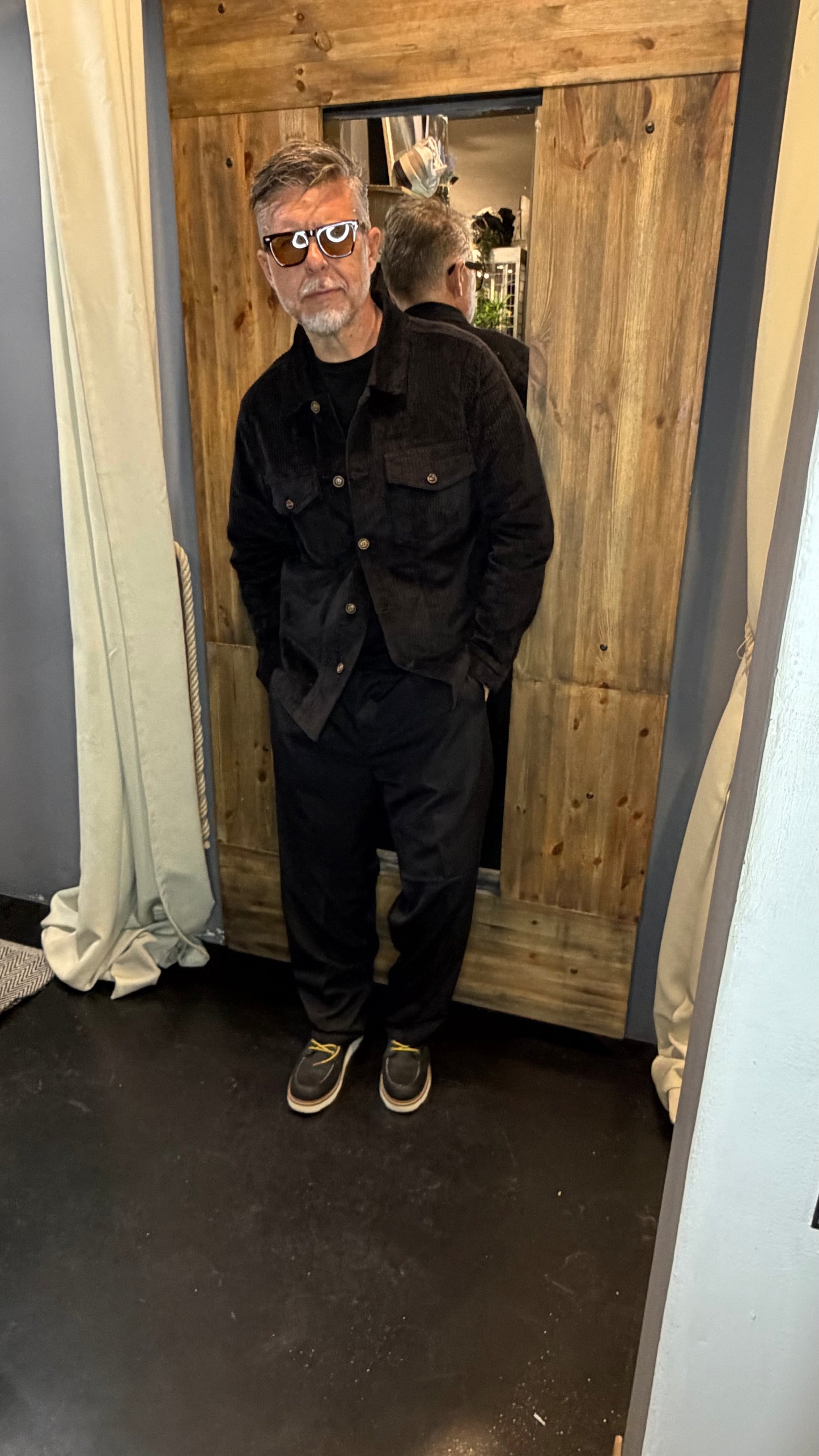 Pantalone baloon nero