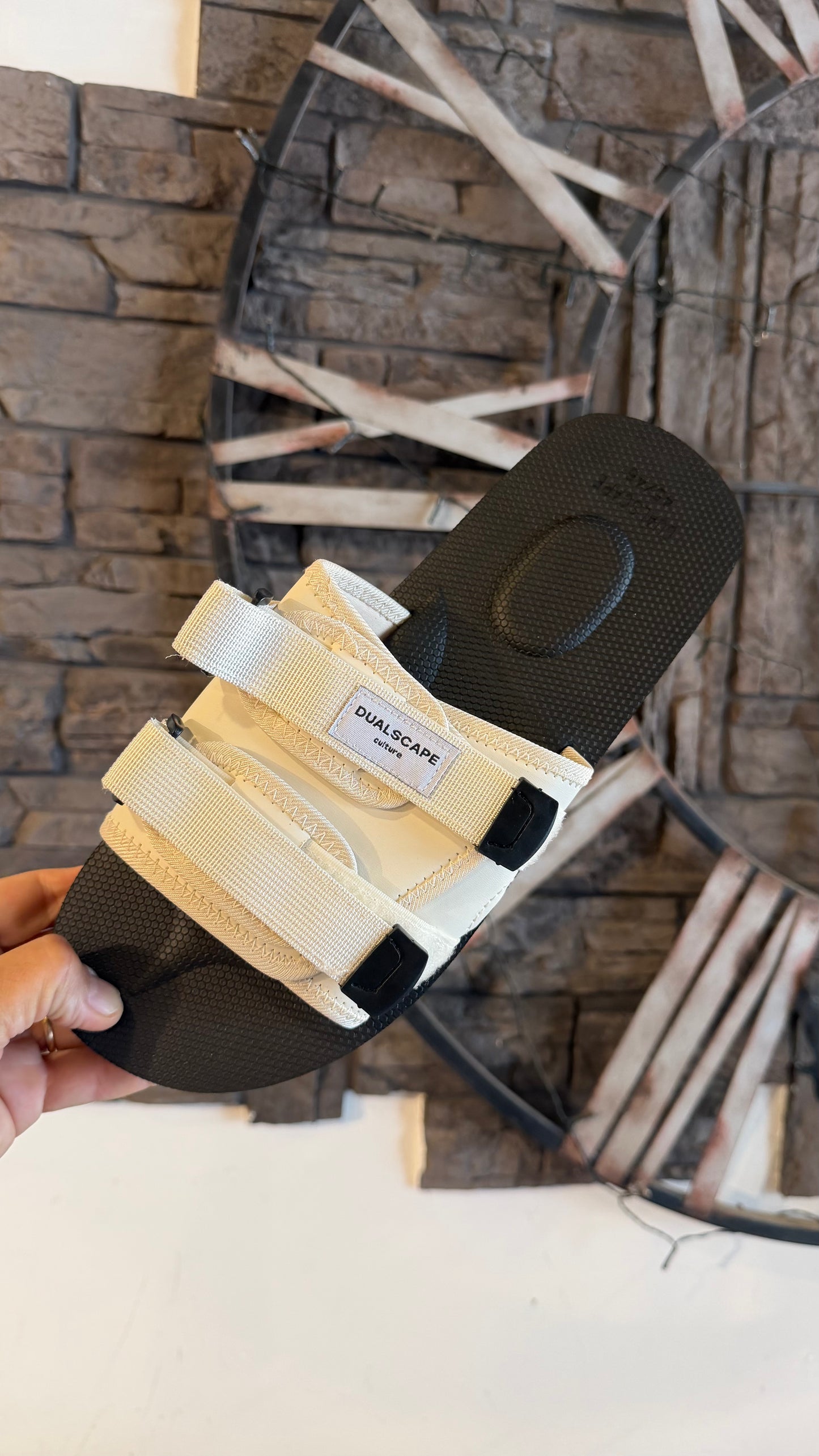 Ciabatte con strech Dualscape panna