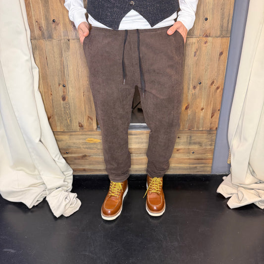 Pantalaccio velluto Londra marrone