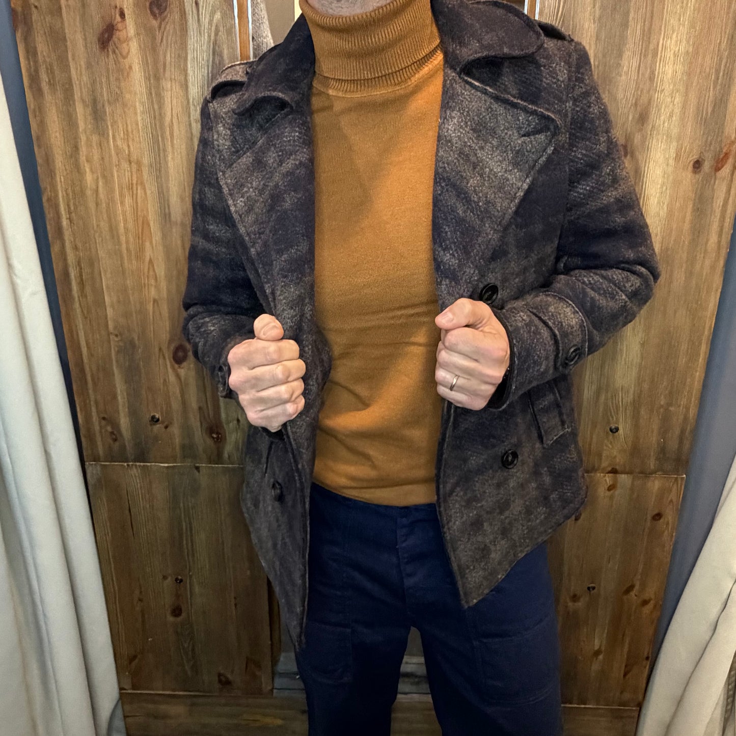 Peacoat quadri Londra