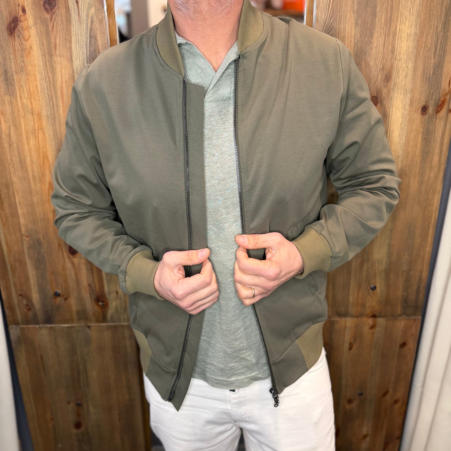 Bomber Las Vegas verde