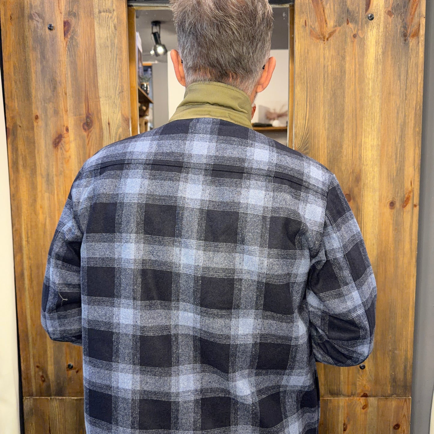 Giacca camicia Replay check