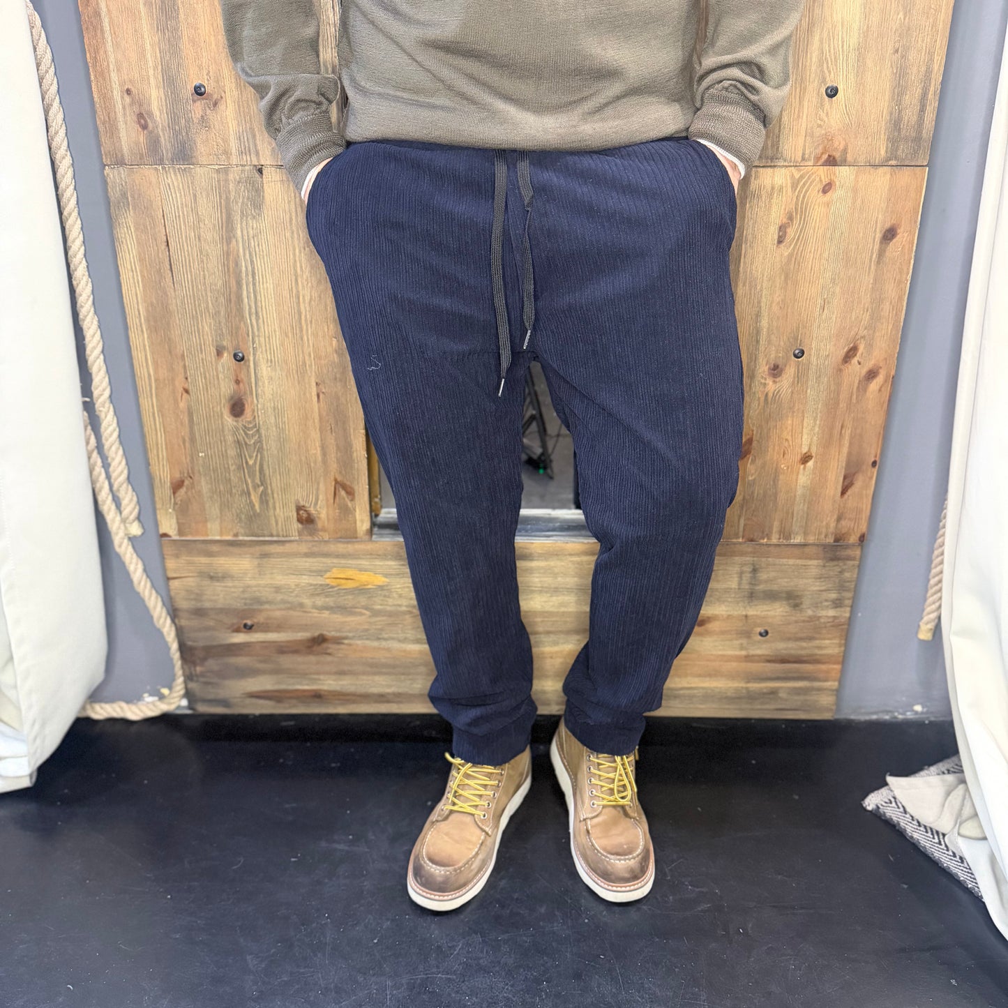 Pantalaccio velluto blu