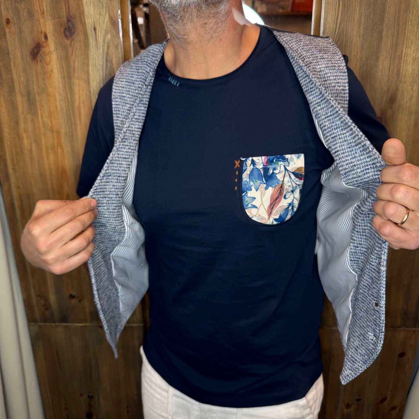 Gilet Barcellona blu