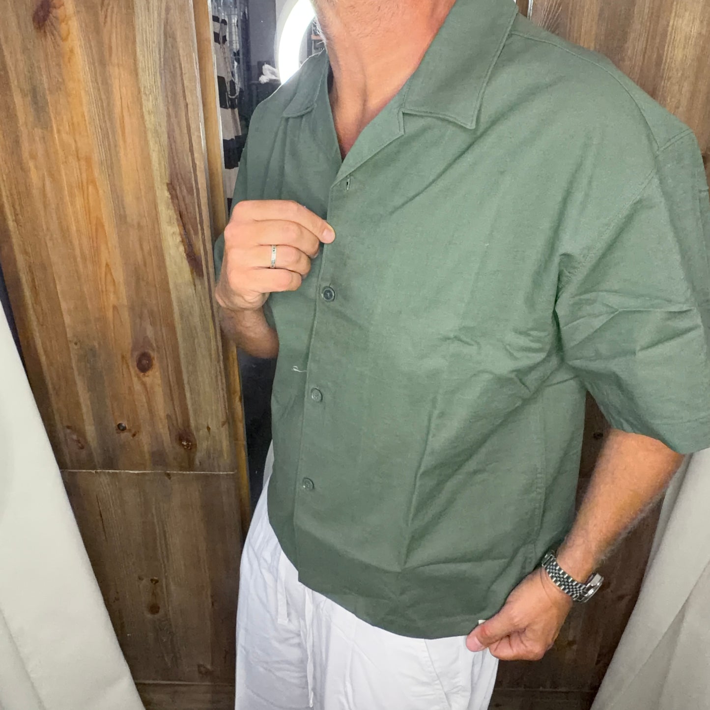 Camicia Galerie Boston militare