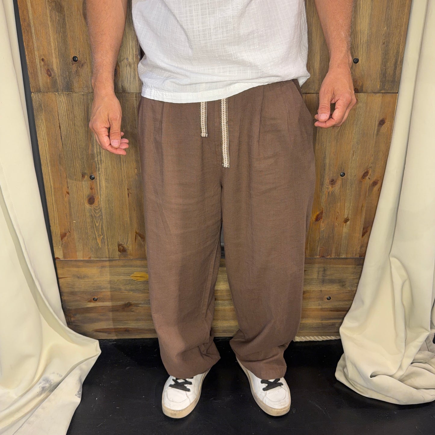 Pantalaccio lino baloon
