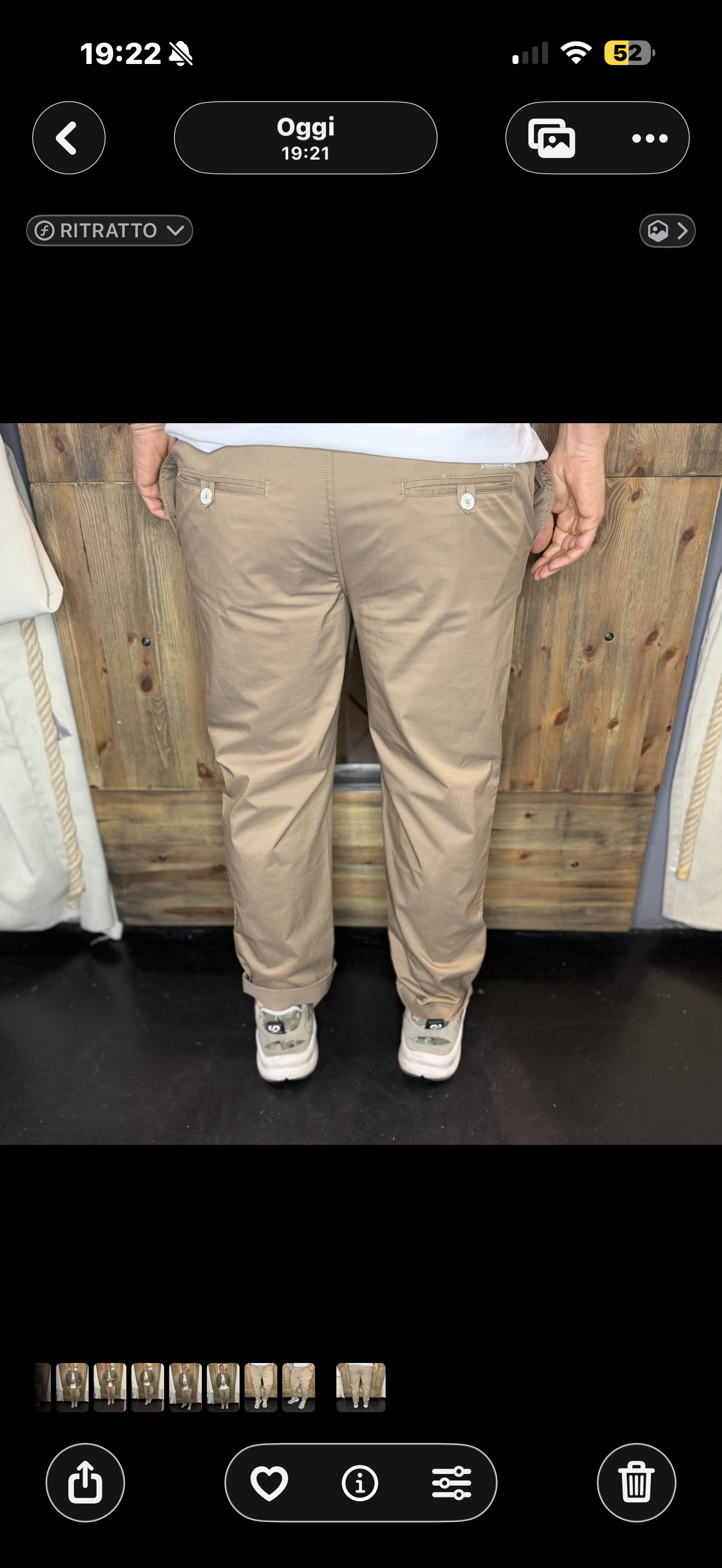 Pantalaccio alta tensione Vienna tabacco