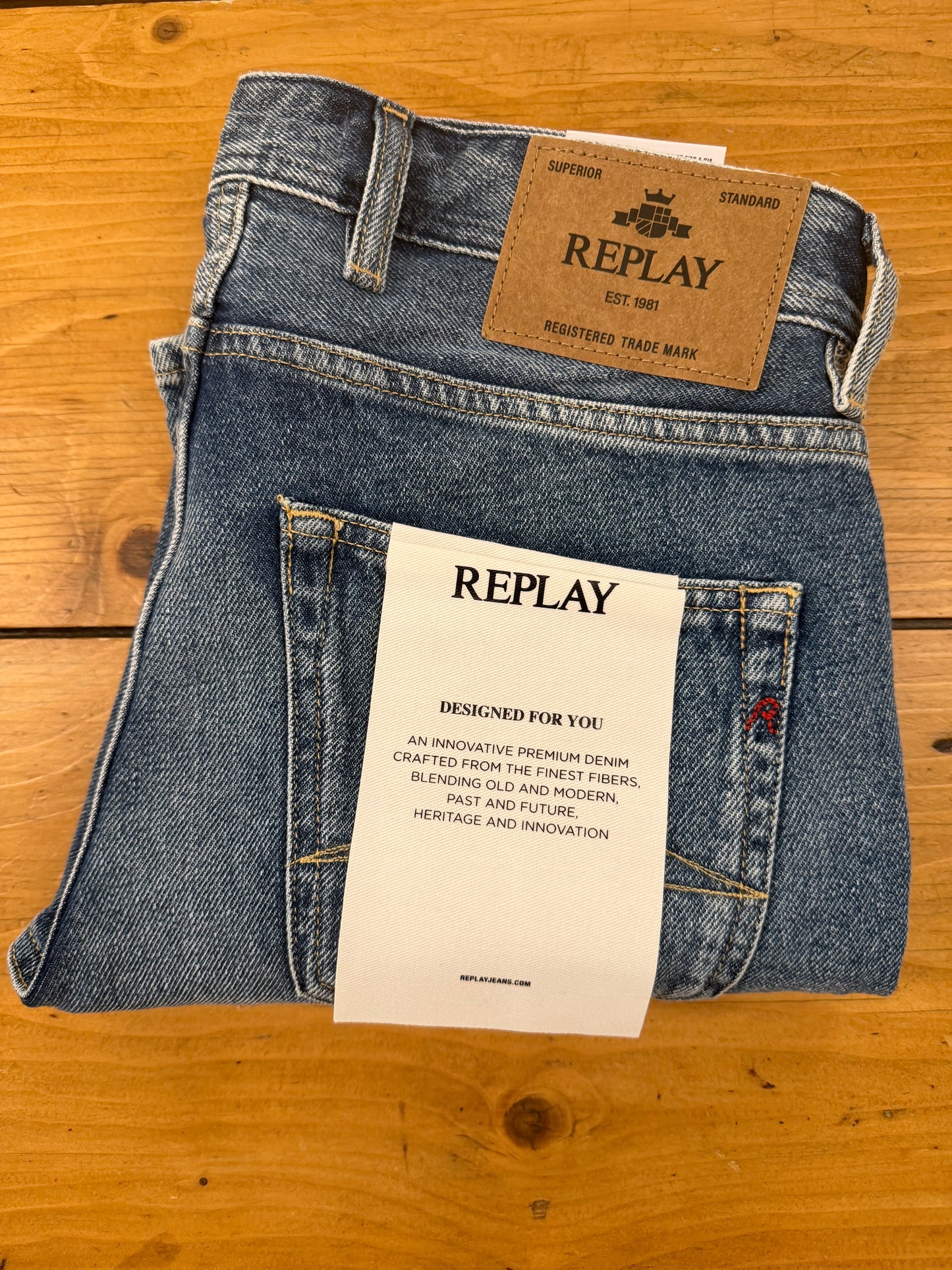 Jeans replay Groover stone washed used