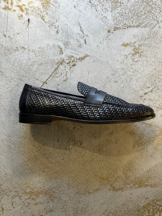Mocassino Vera pelle nero En avance
